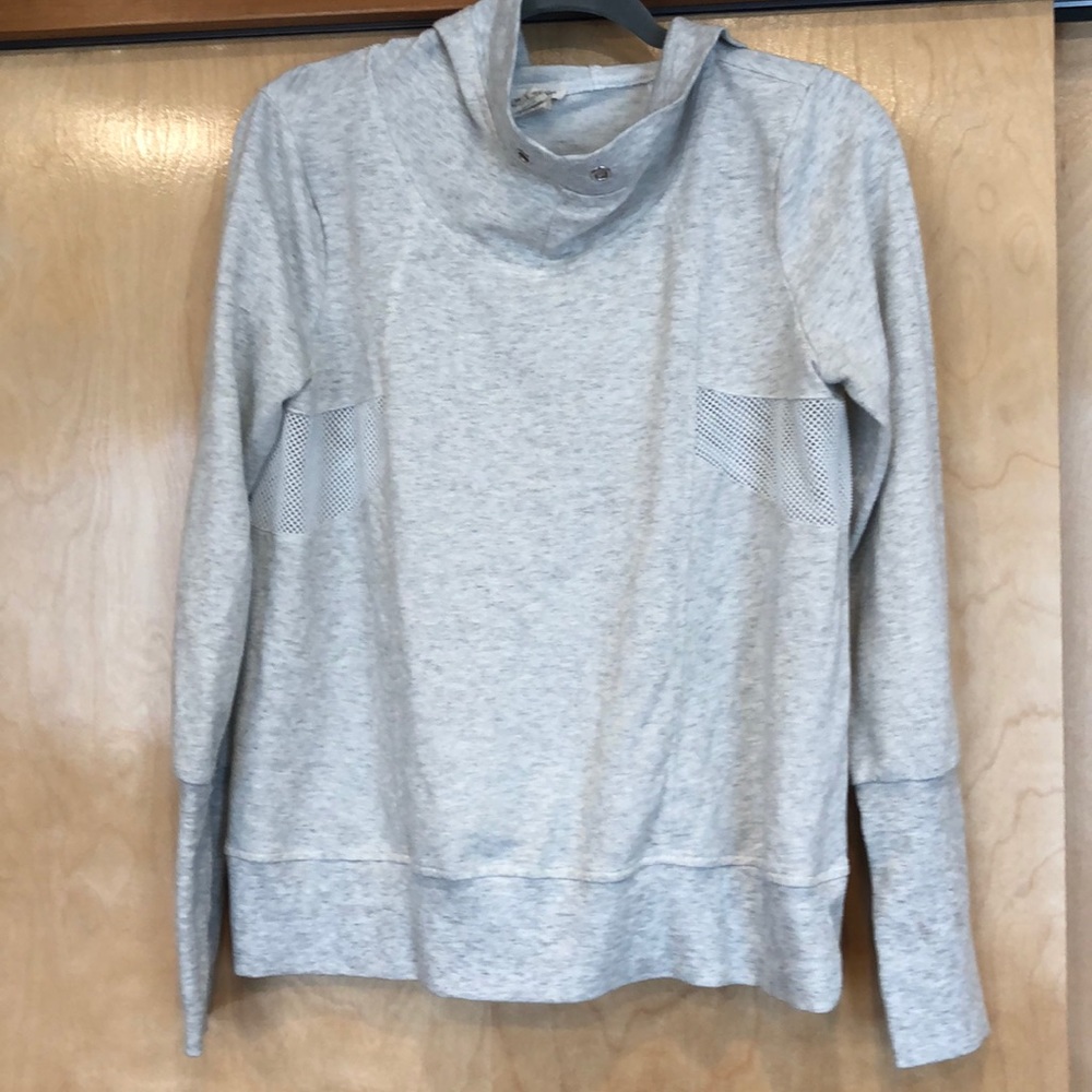 Heather gray hoodie